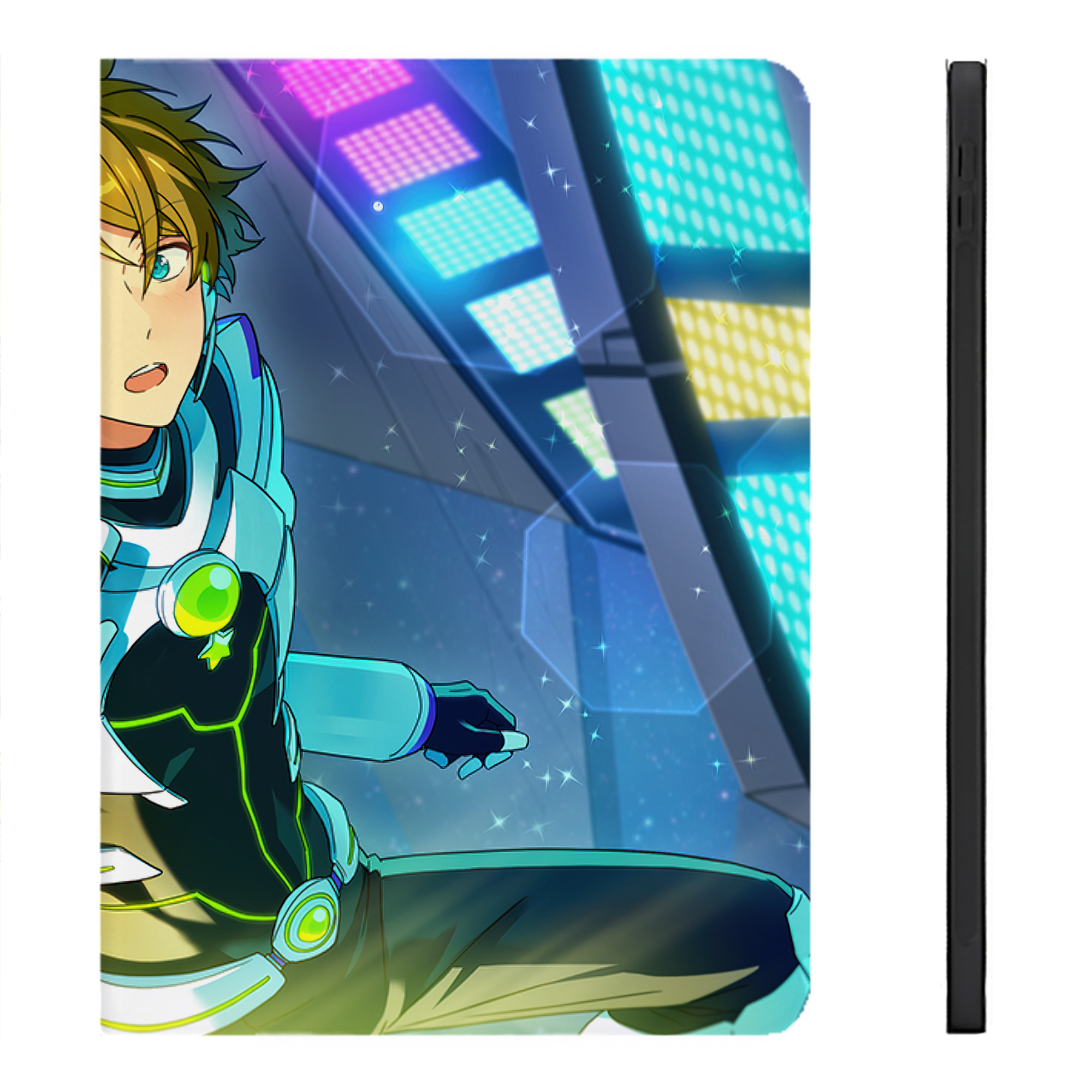 （画像用） あんさんぶるスターズ! Ensemble Stars IPadケース ペンホルダー付き ブックスタイルデザイン